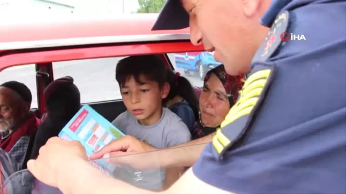 Trafik denetlemesindeki çocuk: "Bisiklet inşallah bana çıkar"