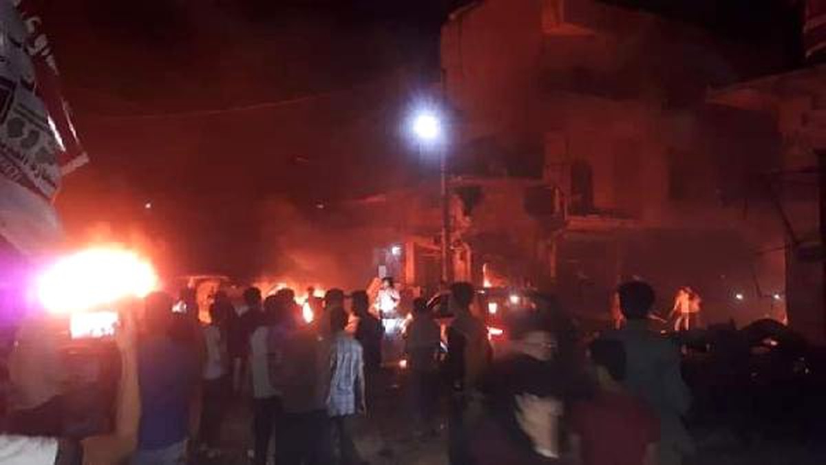 Azez\'de bomba yüklü araçla saldırı: 14 ölü