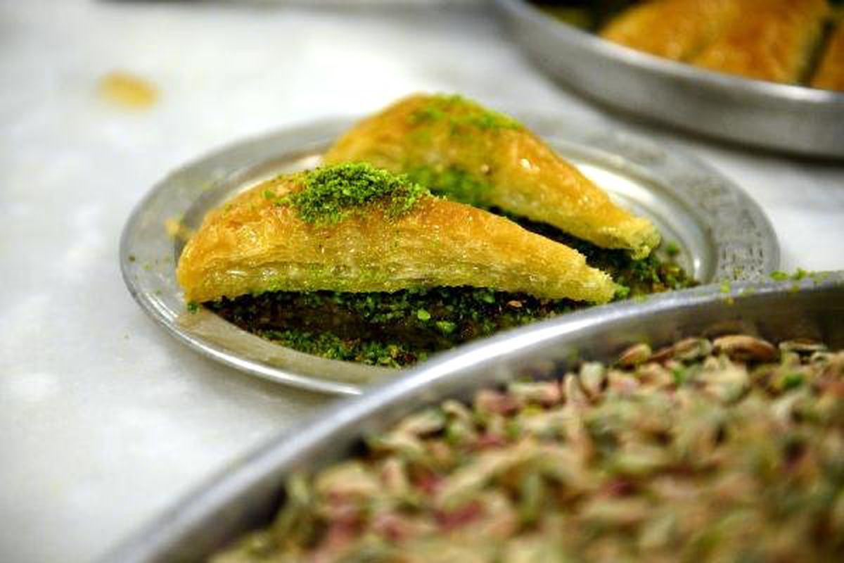 Baklavacıların yoğun bayram mesaisi