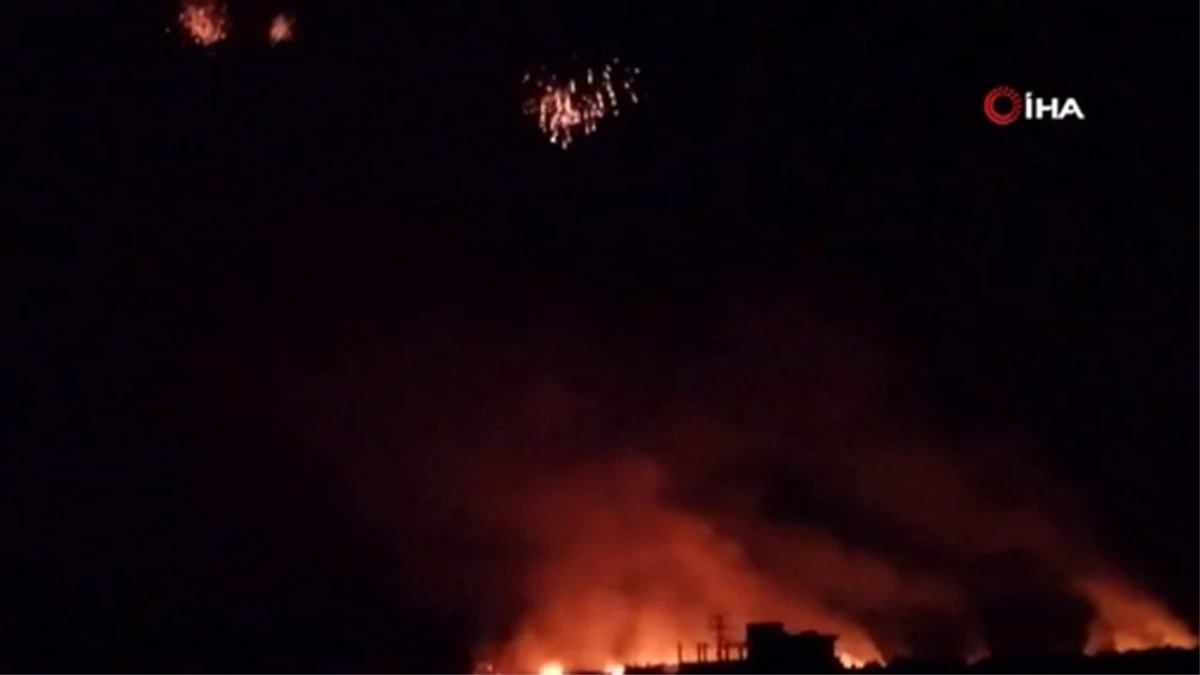 Esed rejimi "napalm" bombası kullanarak sivillere ait tarlaları yakıyor