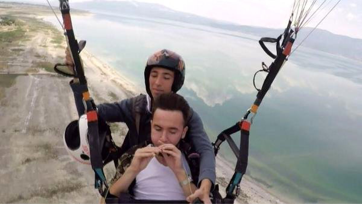 Gökyüzünde sipsi resitali