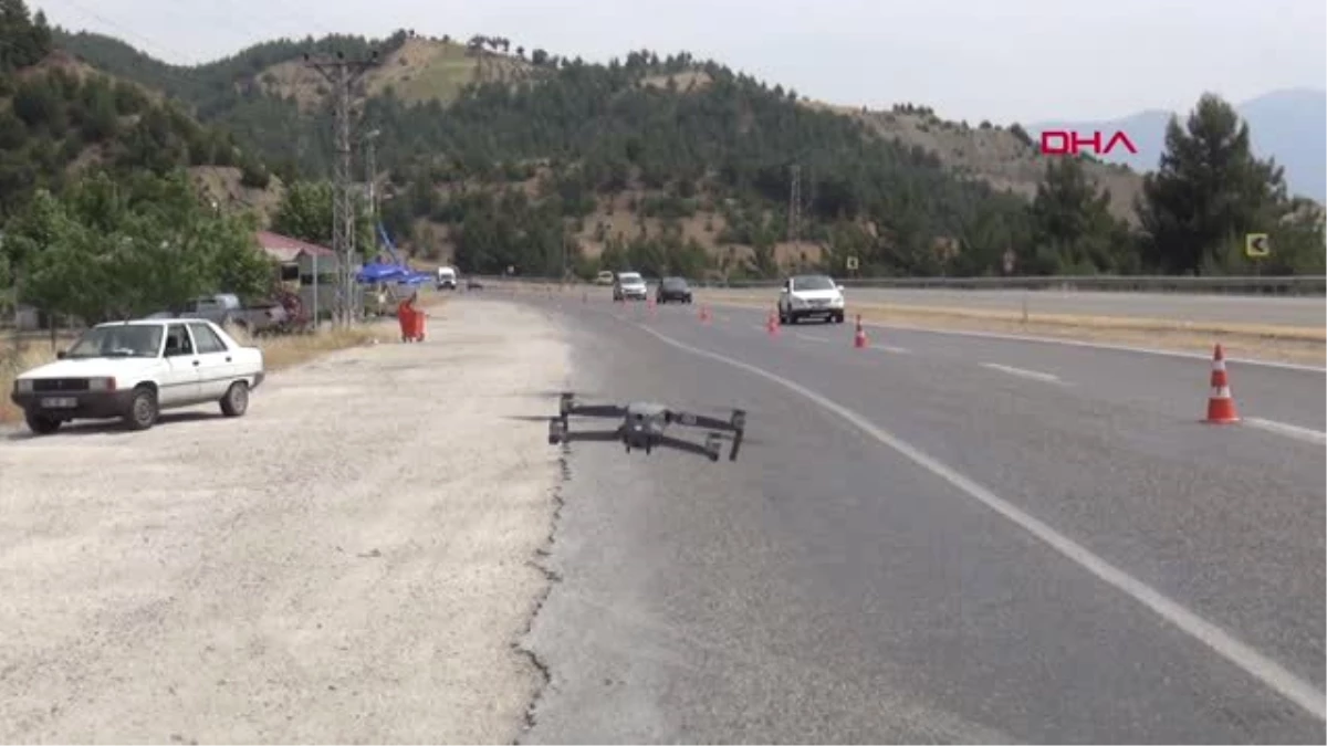 KAHRAMANMARAŞ Kırmızıda geçerken drone ile yakalanan sürücü Havadan yedik cezayı
