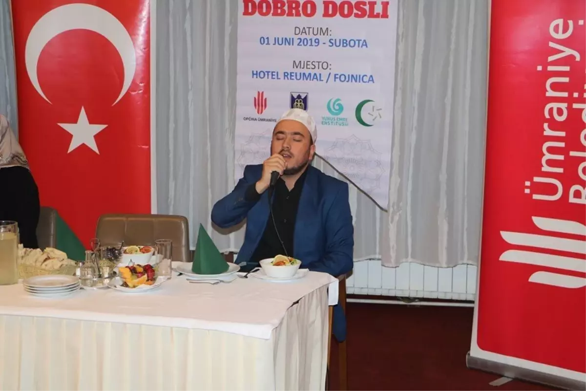 Kardeş Şehir Bosna Hersek Fojnica\'da Ramazan\'ın bereketi paylaşıldı