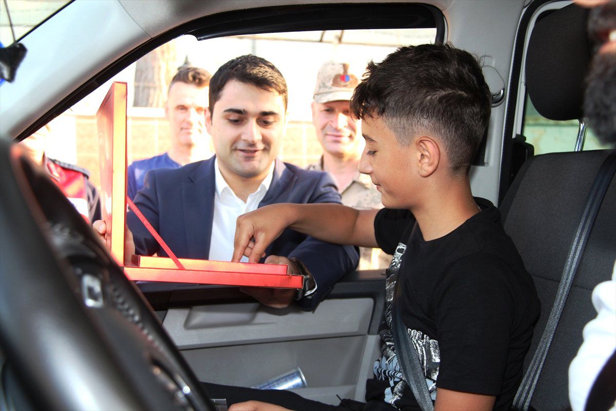 Kaymakam Yenidünya yol kontrolüne katıldı