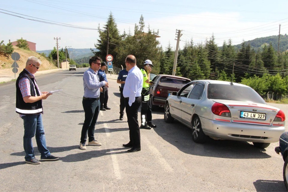 Polis ve jandarmadan ortak trafik ve asayiş uygulaması