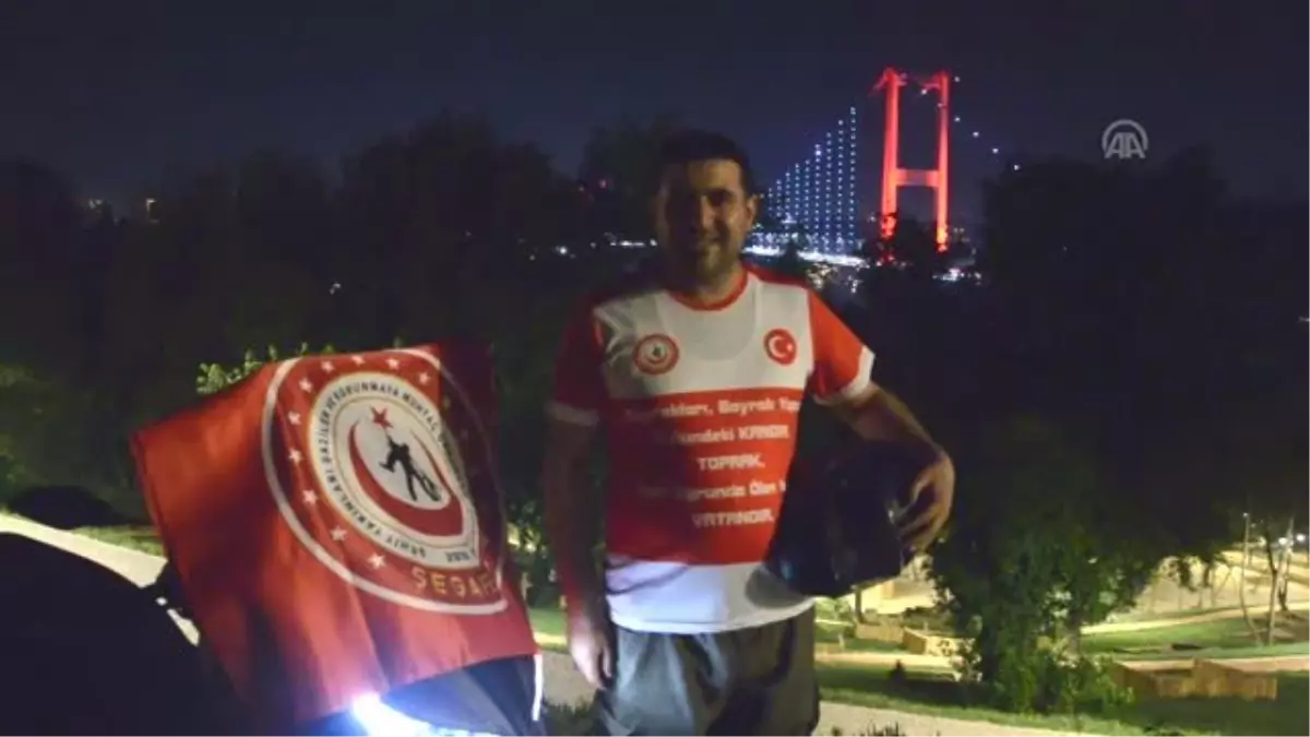 Şehitlere vefa için yollara düştü - İSTANBUL