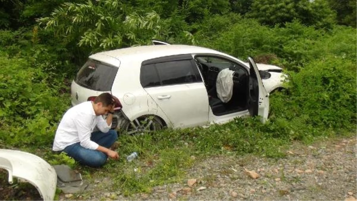 Zonguldak\'taki iki ayrı kazada 5 kişi yaralandı