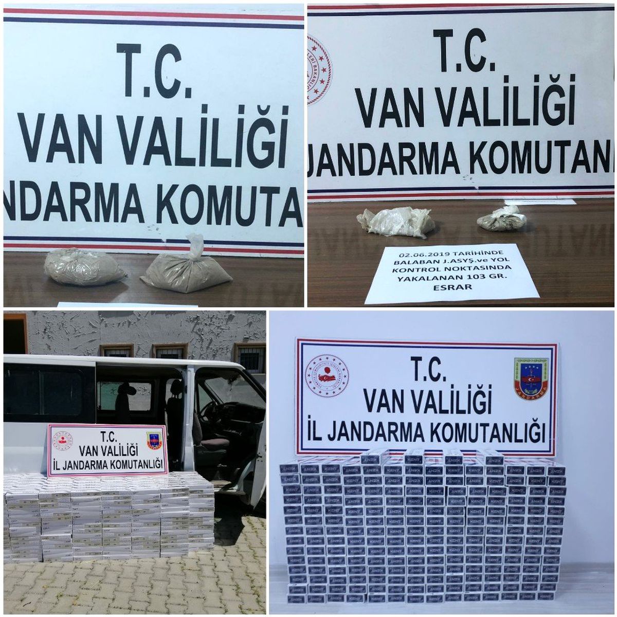 Jandarmadan kaçakçılık operasyonları