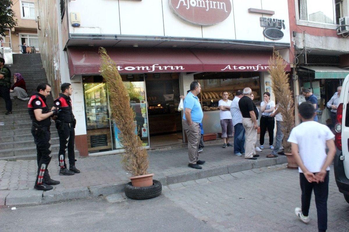 Kağıthane\'de bir fırının eski çalışanından patronuna silahlı saldırı