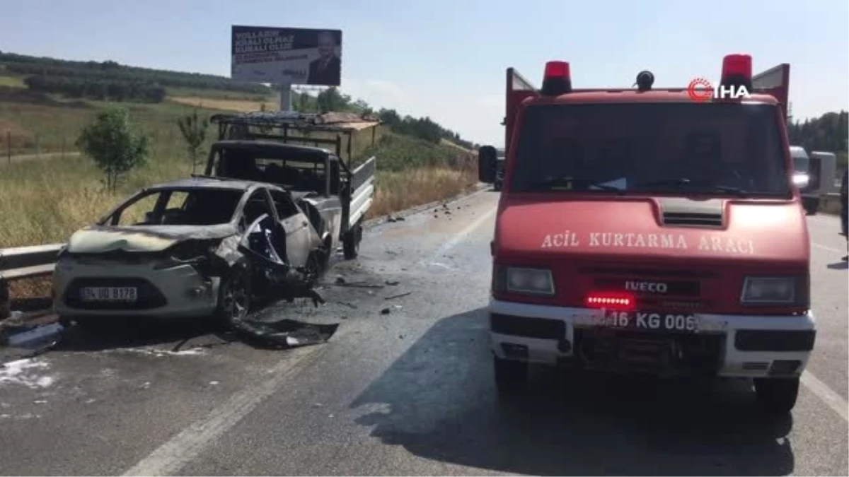 Otoyol kenarında uyuyan otomobil sürücüsü feci şekilde can verdi