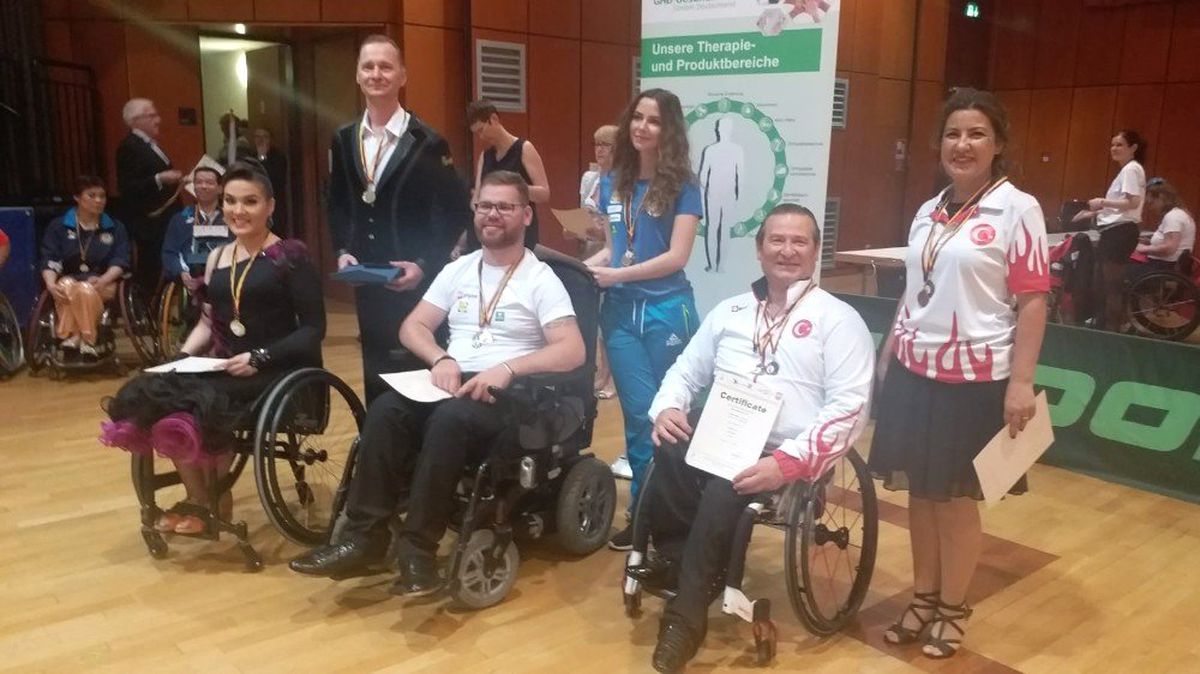 Para Dans Milli Takımı Mainhatten Cup\'ta 5 madalyaya imza attı