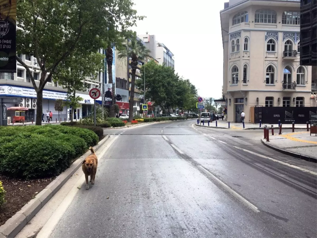 Bayram tatiliyle İzmir\'de sokaklar bomboş kaldı