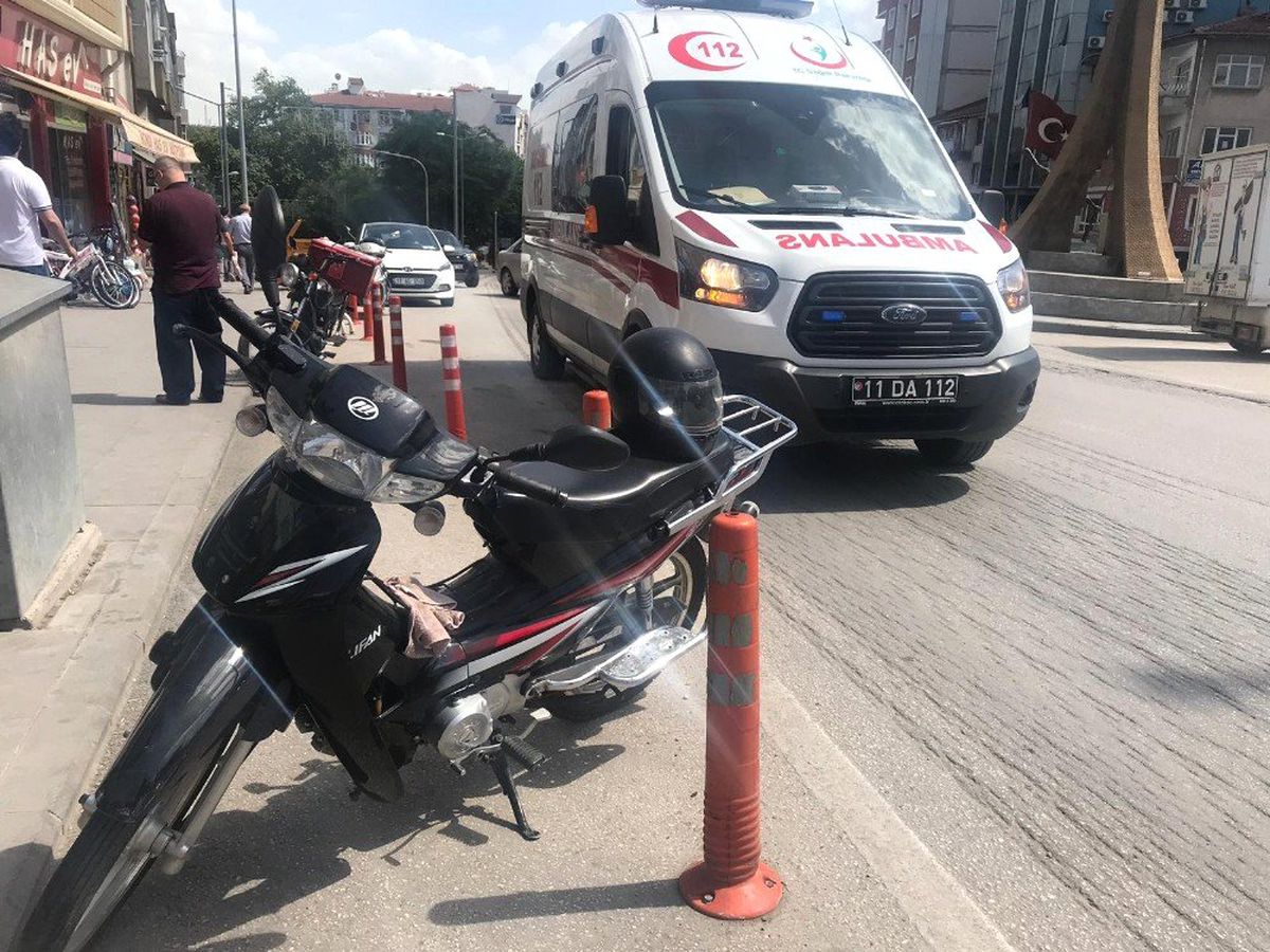 Bilecik\'te trafik kazası; 1 yaralı