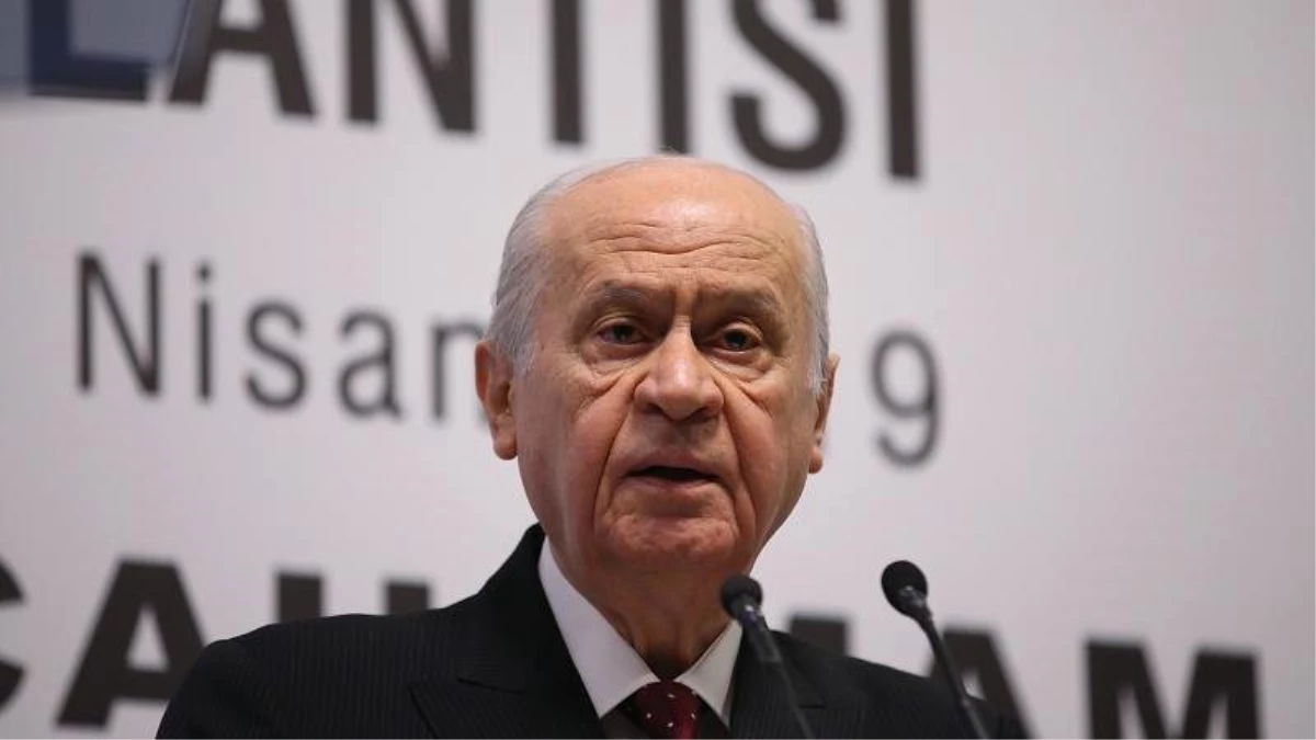 Devlet Bahçeli\'den YSK, af tasarısı ve Davutoğlu açıklamaları