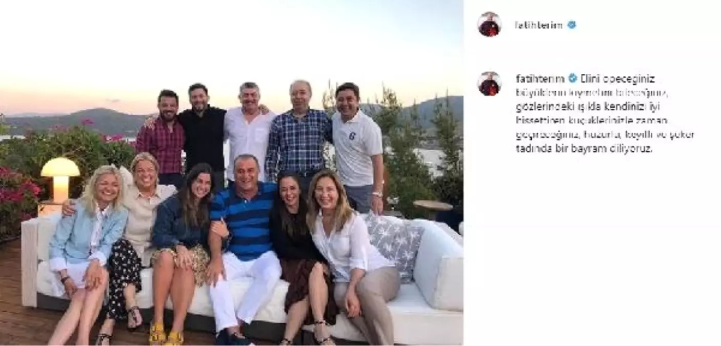 Fatih Terim\'den bayram mesajı