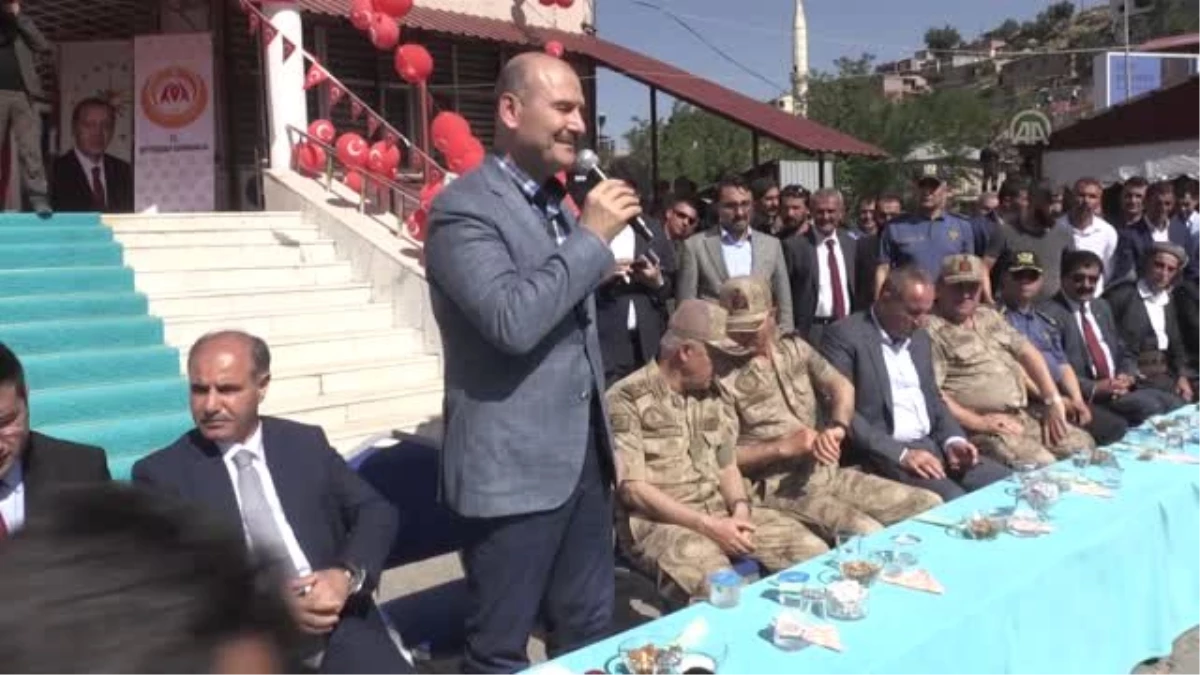 İçişleri Bakanı Süleyman Soylu, Beytüşşebap\'ta (1)