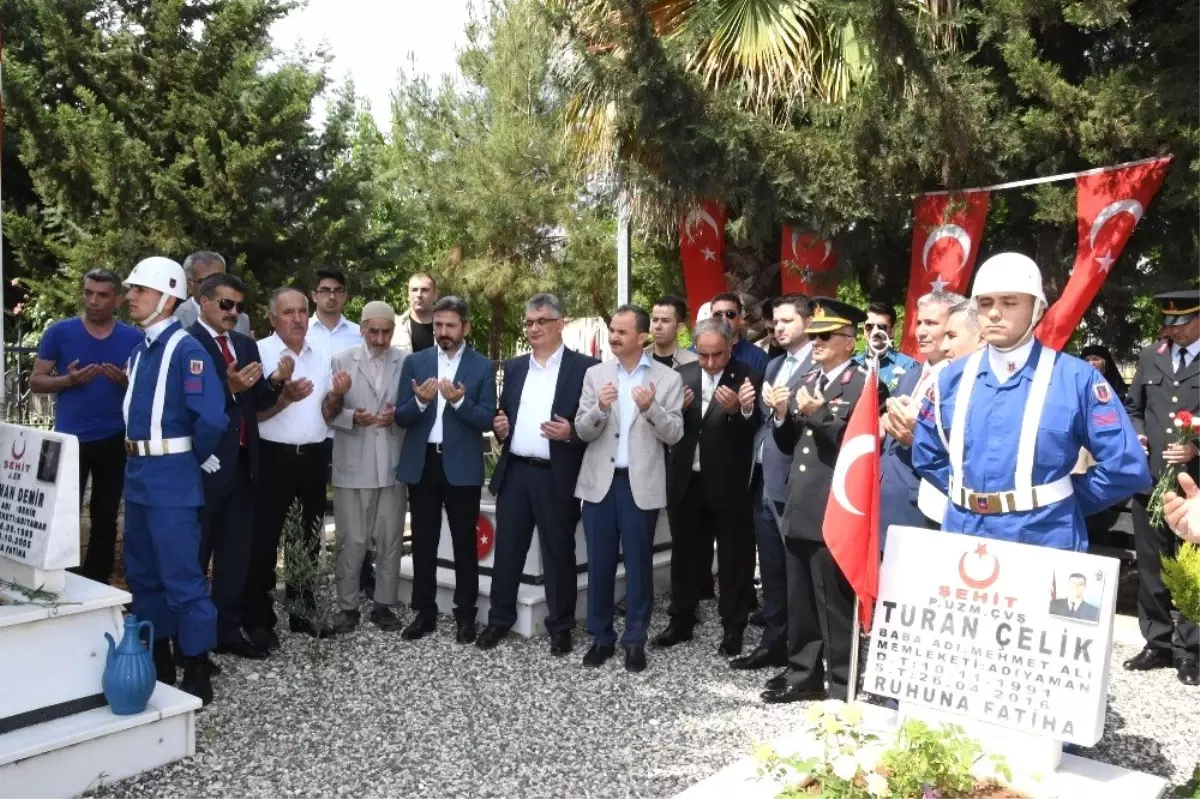 İl protokolünden şehit aileleri ve gazilere bayram ziyareti