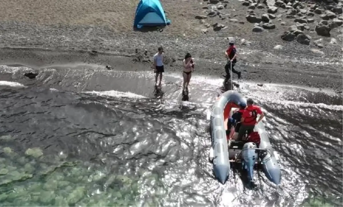 Koyda akrep sokan kadın, yeri drone ile tespit edilerek kurtarıldı