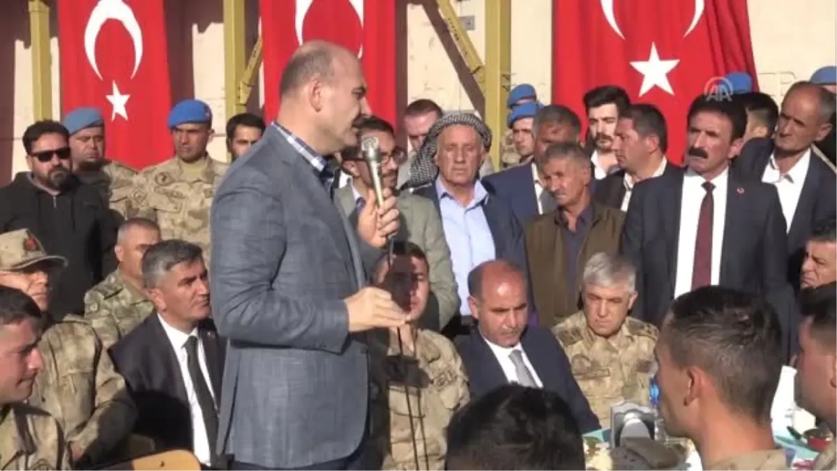 Soylu: "Burada tarih yazıyorsunuz"