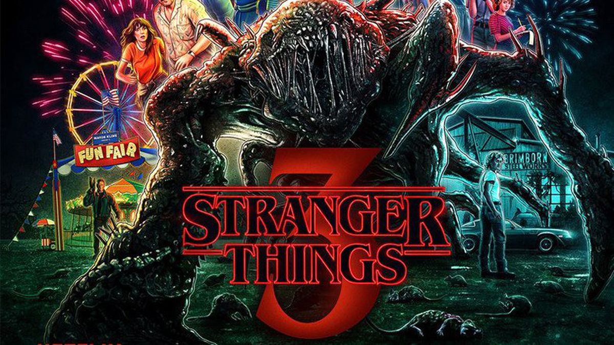 Stranger Things\'in 3. Sezonunun Yeni Bir Posteri Yayımlandı