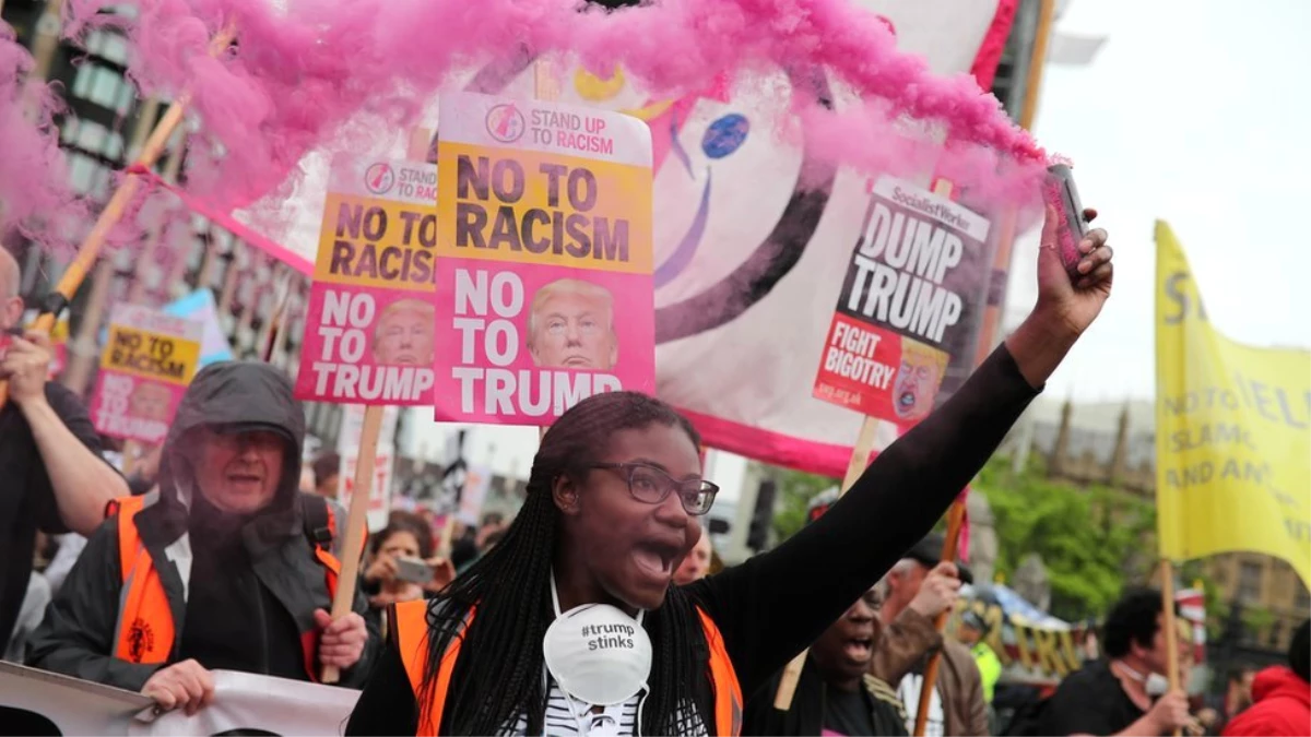 Trump İngiltere\'de: Protestolar nasıl başladı, bugünkü büyük gösterilerde neler bekleniyor?