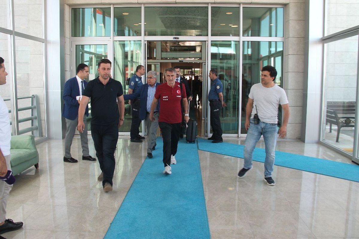 A Milli Takım, Konya\'ya geldi