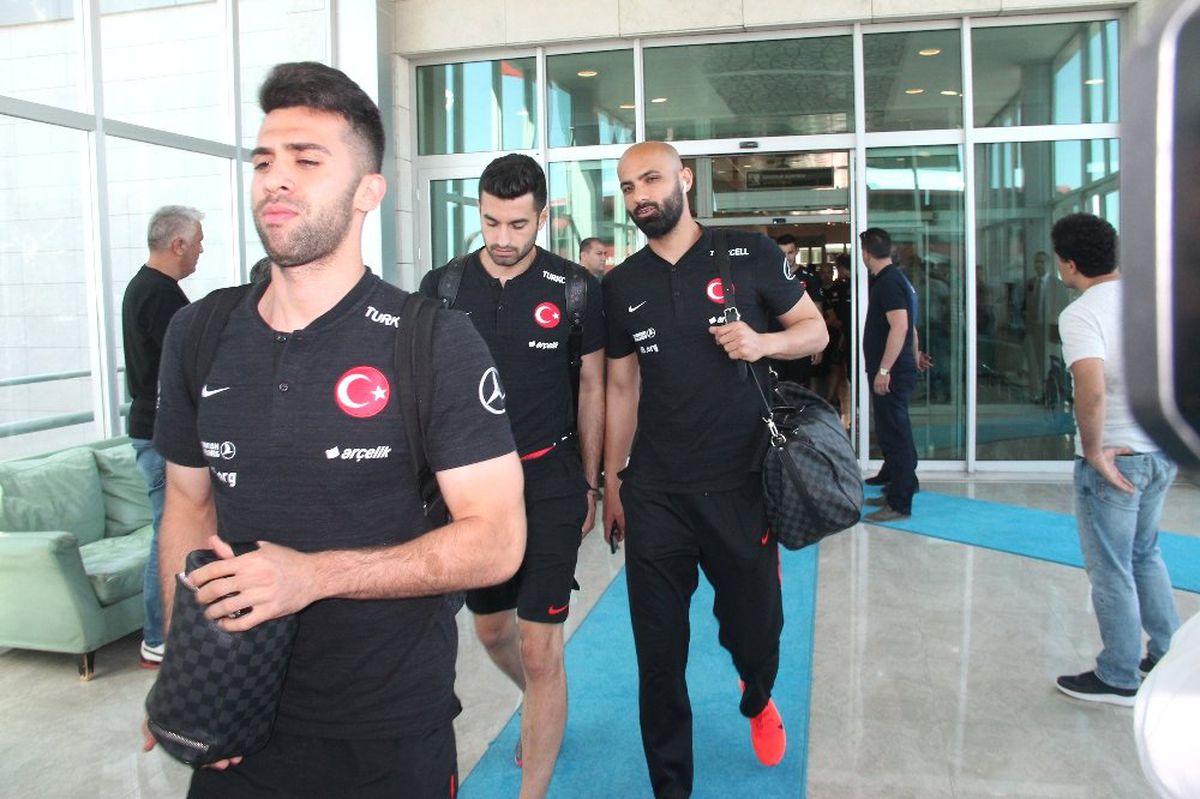 A Milli Takım, Konya\'ya geldi