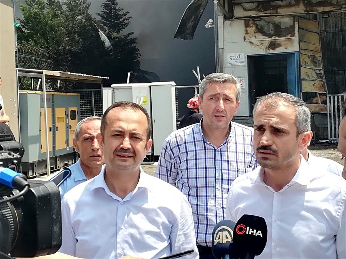 Kocaeli\'deki yangın