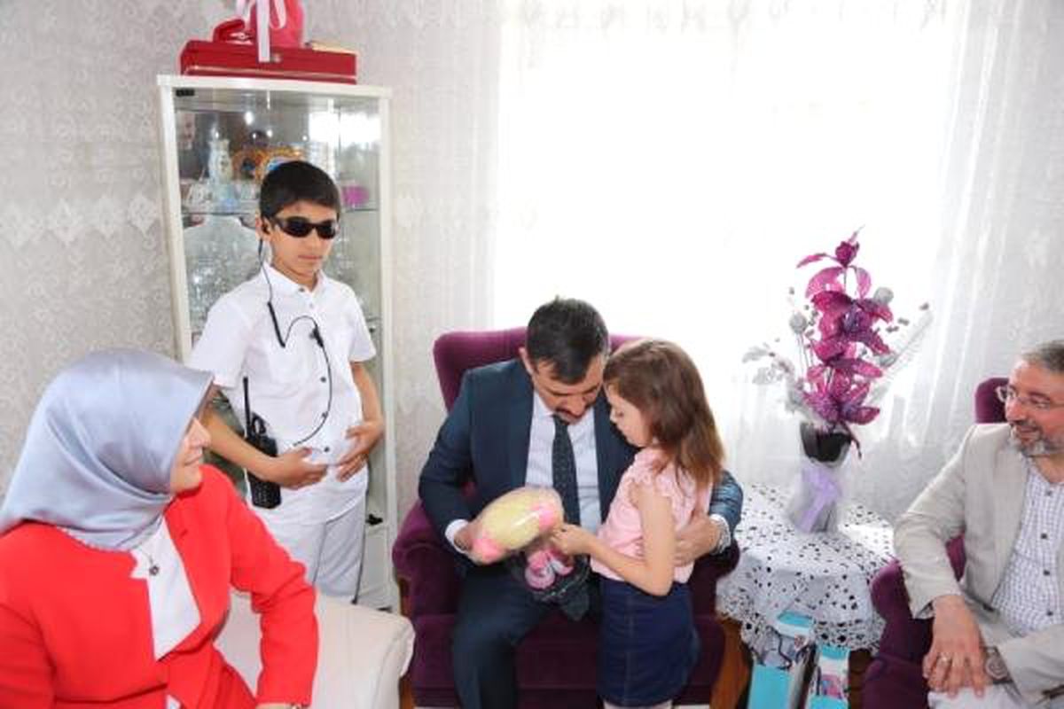 Küçük Kerim\'in polislik hayali gerçek oldu