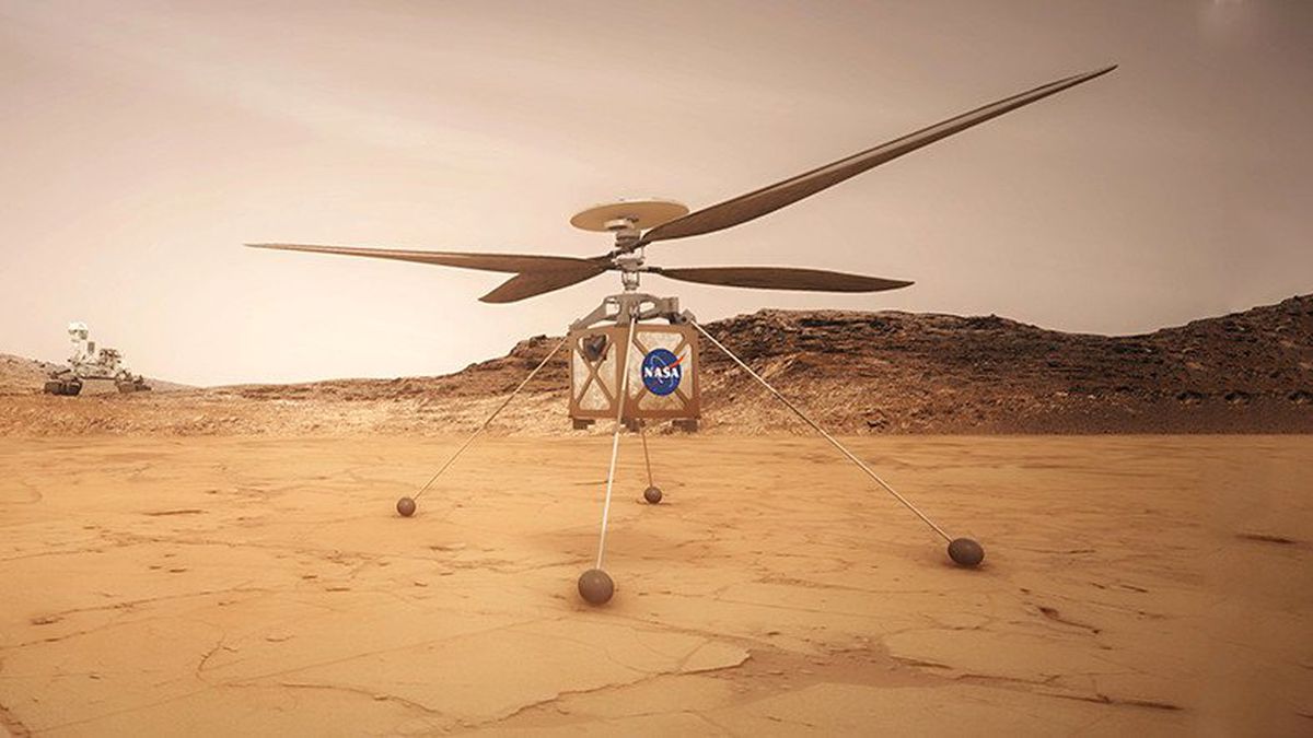NASA\'nın Mars Helikopteri, Bir Uçuş Testini Daha Başarıyla Tamamladı