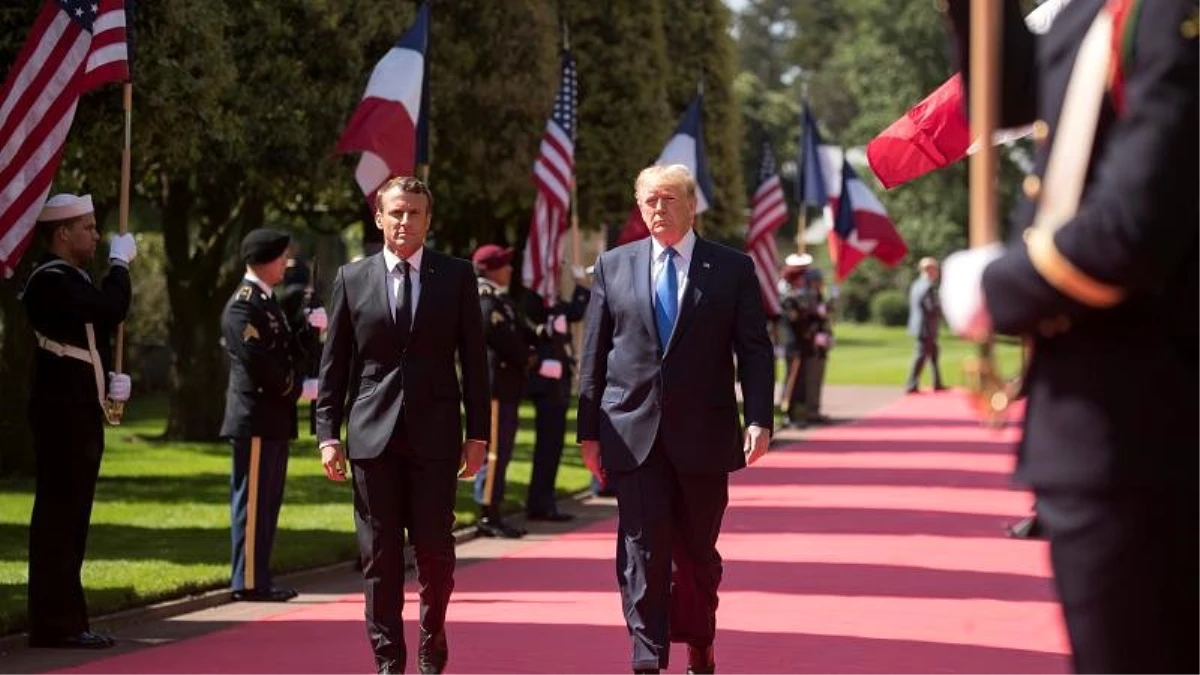 Normandiya Çıkarması\'nın 75. yıl dönümü: Trump ve Macron\'dan Batı ittifakı mesajı