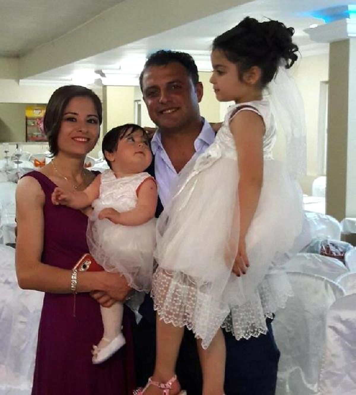 2 yaşındaki Nihan, balkondan düşüp yaralandı