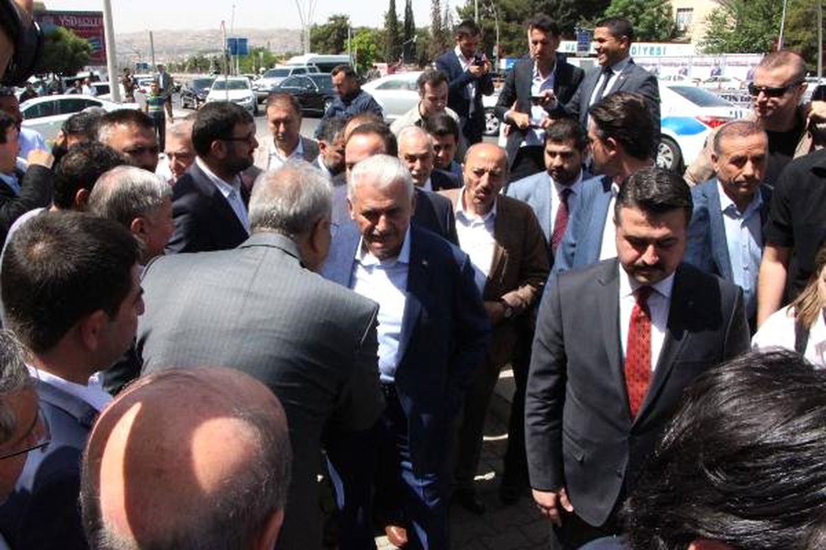 Binali Yıldırım, Şanlıurfa\'da