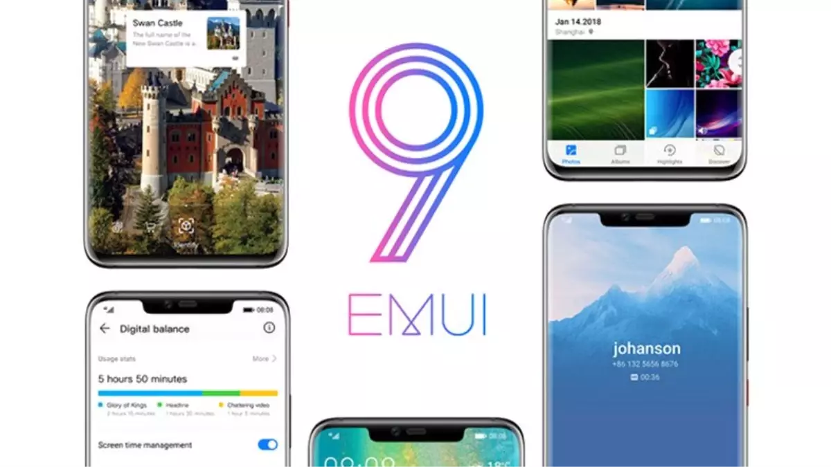 Huawei, EMUI 9\'un 80 Milyon Cihaza Ulaştığını Açıkladı