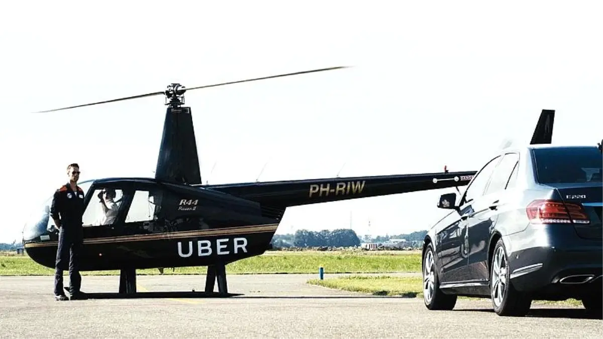 Uber helikopter seferlerini başlatıyor