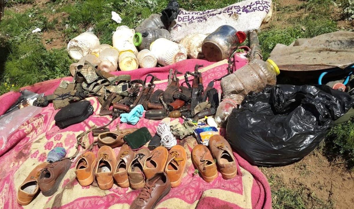 5 terörist öldürülmüştü: Çok sayıda mühimmat ele geçirildi