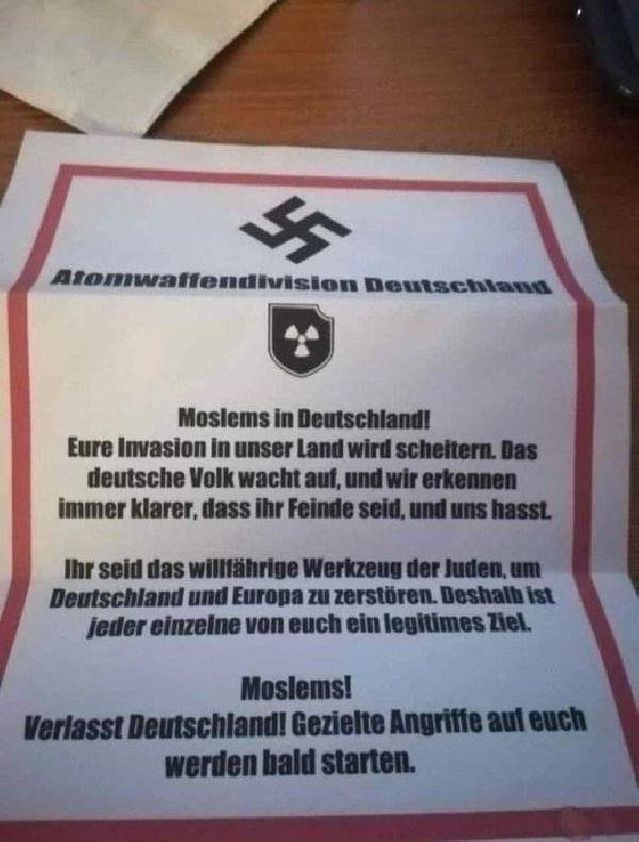 Almanya’da Türklere ırkçı tehdit mektuplarına tepkiler artıyor Son