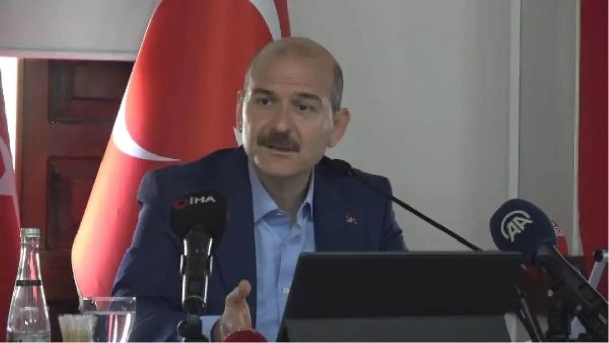 Bakan Soylu: Kutuderesi\'nde Jandarma Özel Harekatımız bir mağarada 5 teröristi kıstırdı