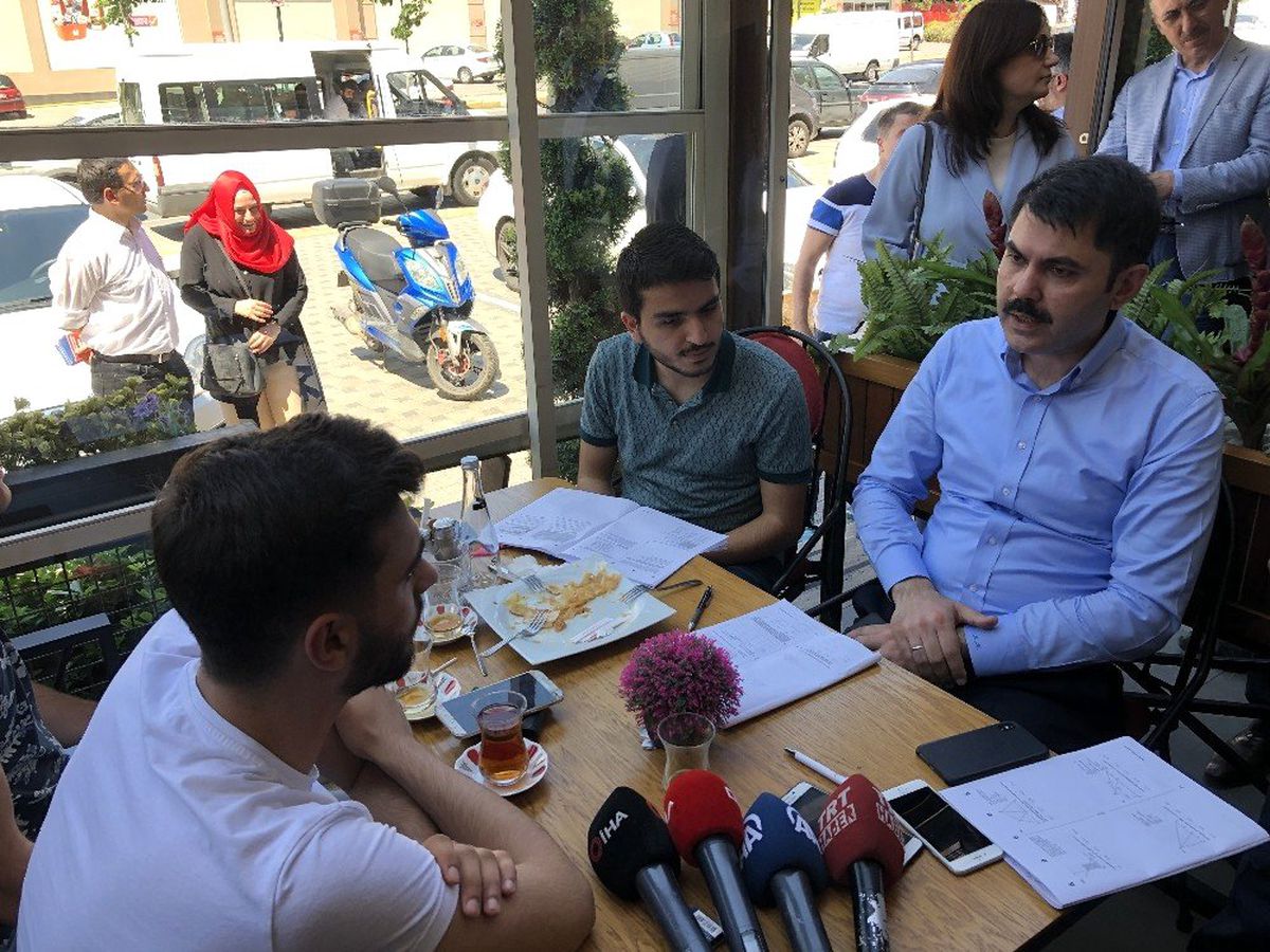 Çevre Bakanı Murat Kurum\'u terleten Matematik sorusu