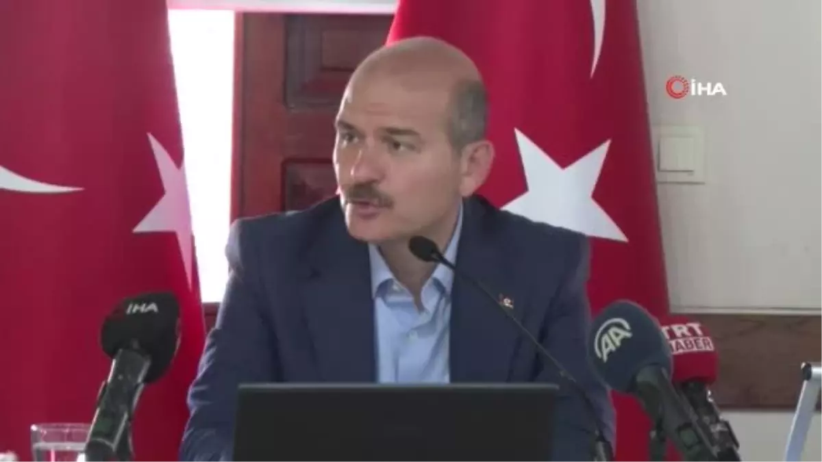 İçişleri Bakanı Süleyman Soylu: " Tunceli Kutu deresinde Jandarma Özel Harekatımız bir mağarada 5...