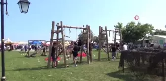 Kiraz Festivali'nde mini Survivor heyecanı