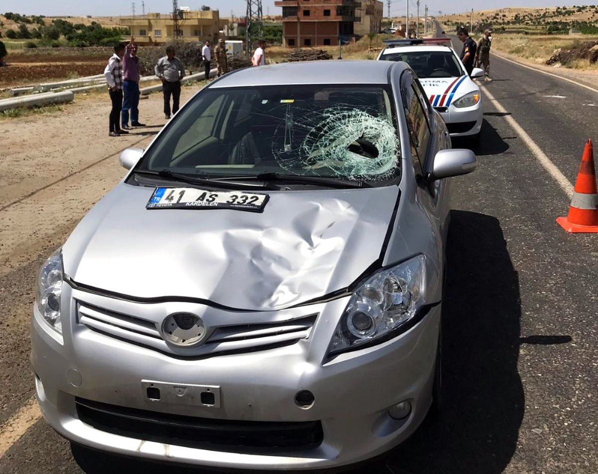 Midyat\'ta trafik kazası: 1 yaralı