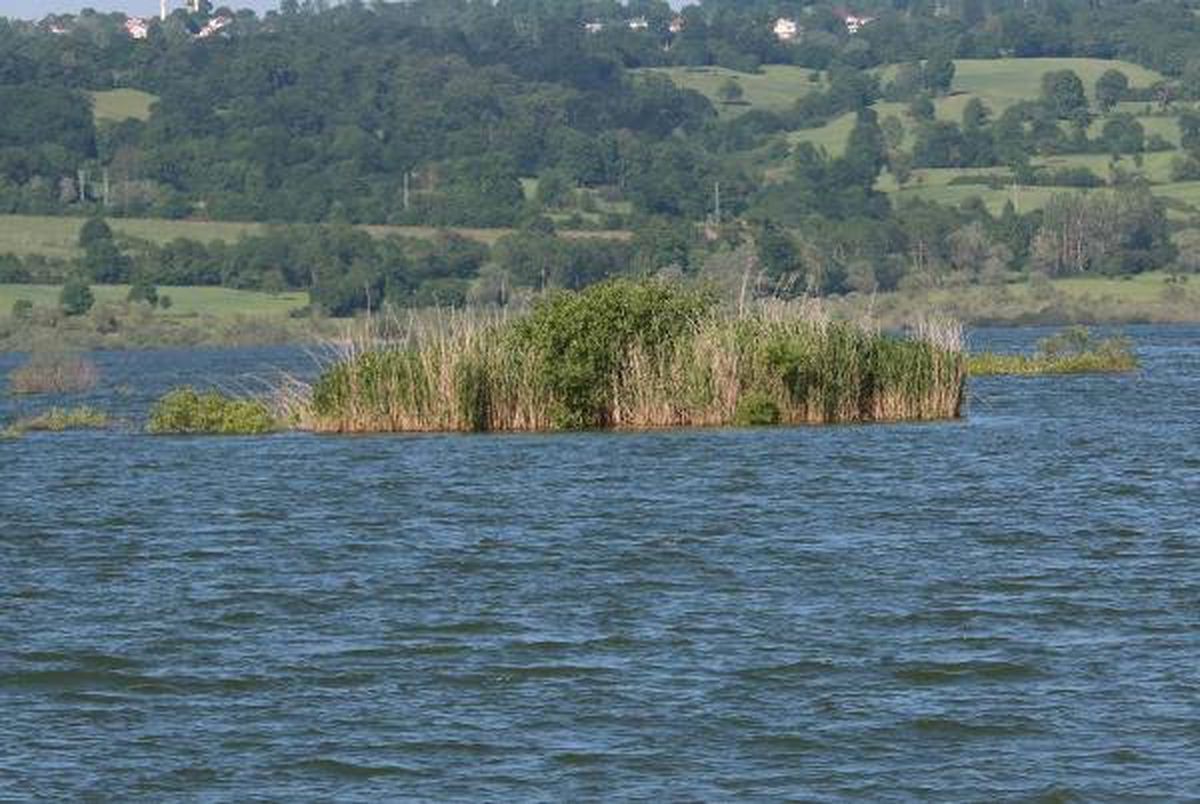 Yüzen adalar, su altında kaldı