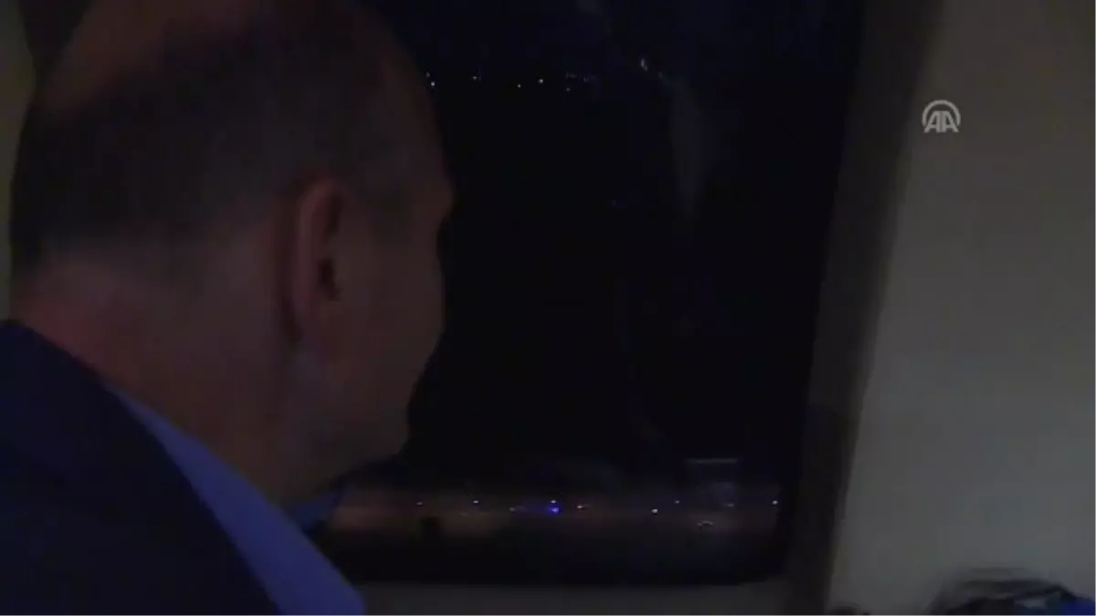 Bakan Soylu, bayram tatili dönüş trafiğini havadan inceledi