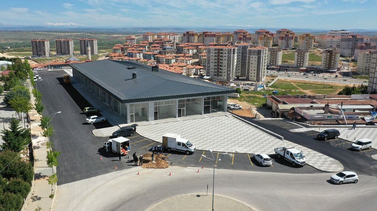 Çamlıtepe\'deki ticaret merkezi tamamlandı