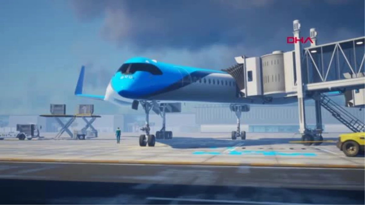 DHA DIŞ - Flying-V yolcularını kanatta taşıyacak
