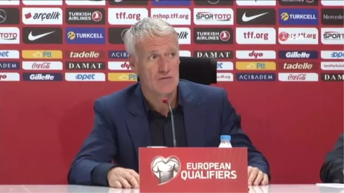 Didier Deschamps: "Türkiye\'den sağlam bir tokat yedik"