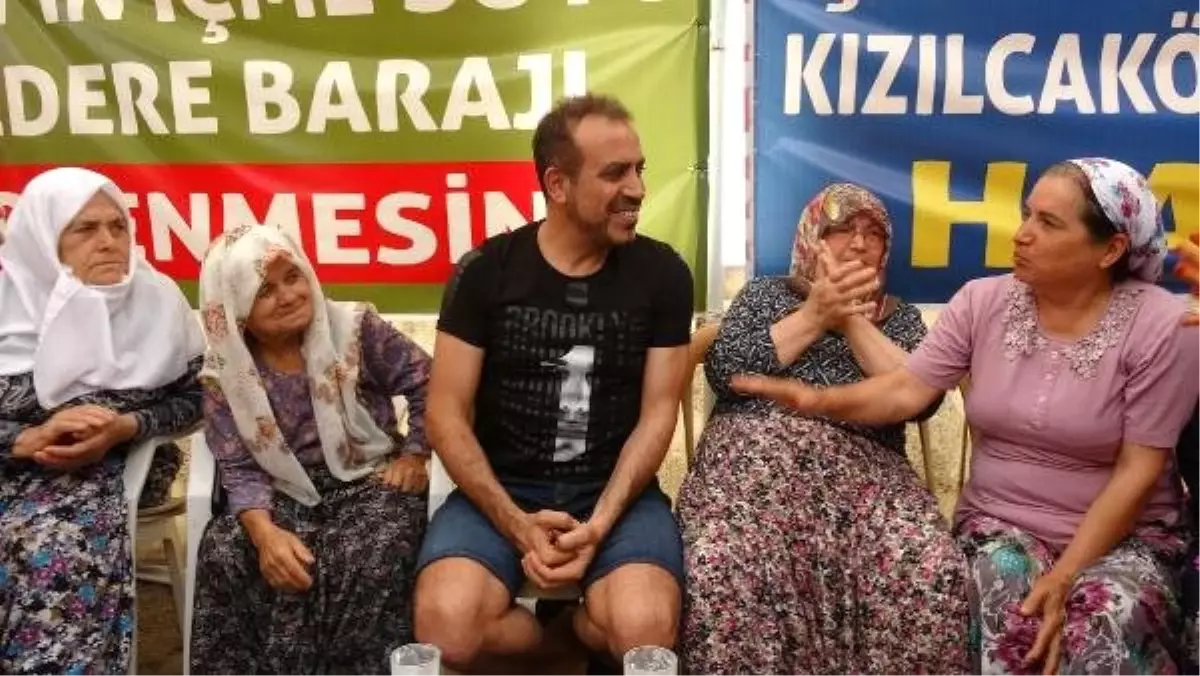 Haluk Levent\'ten jeotermale karşıtlarının nöbet çadırına ziyaret