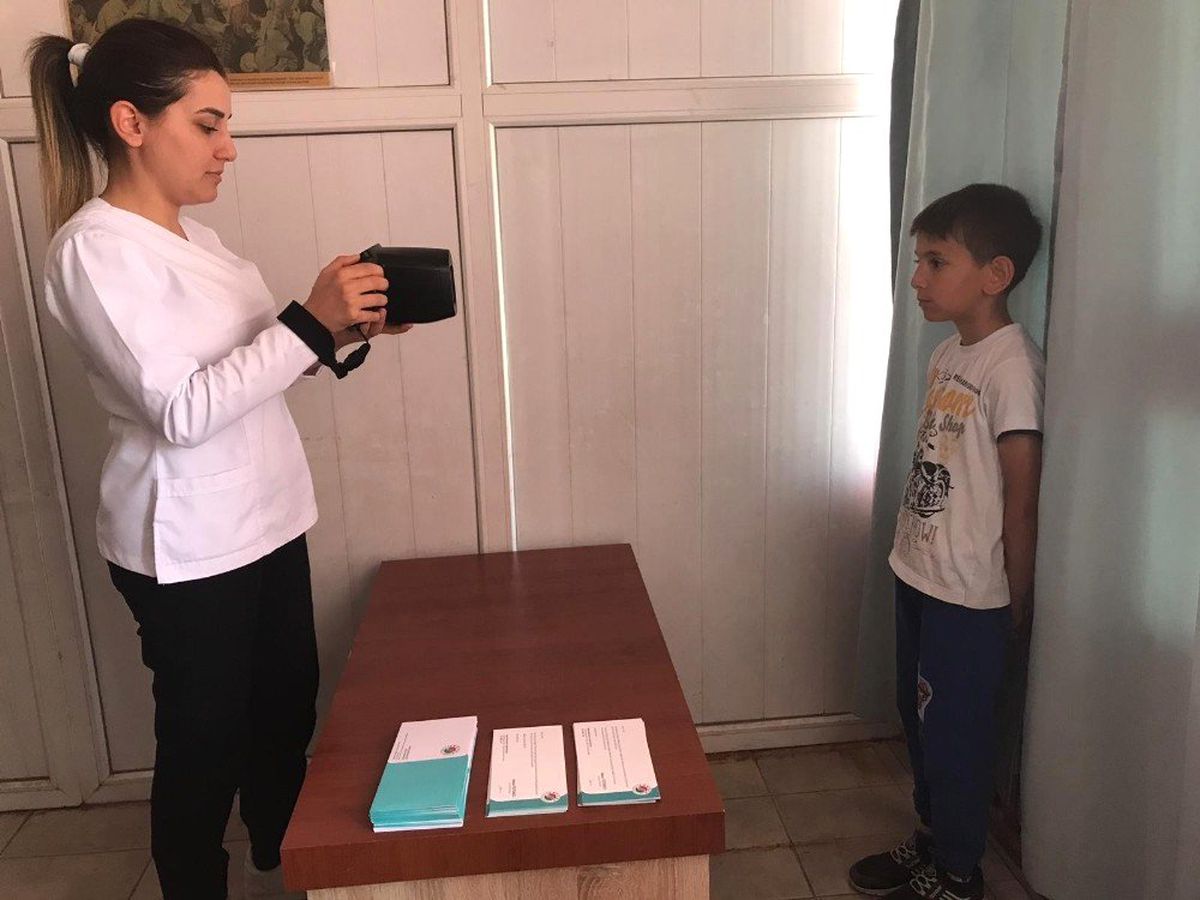 Kepez\'den 8 bin 148 öğrenciye göz taraması