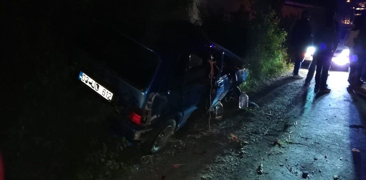 Şuhut\'ta trafik kazası: 3 yaralı